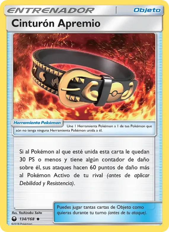 Cinturón Apremio 134 – Tormenta Celestial