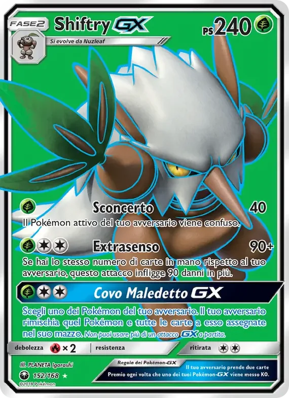 Shiftry GX 152 – Tempesta Astrale