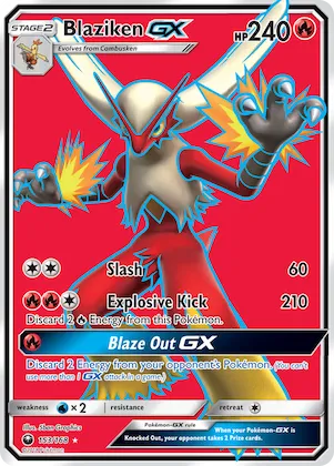 Blaziken-GX #153 – Celestial Storm