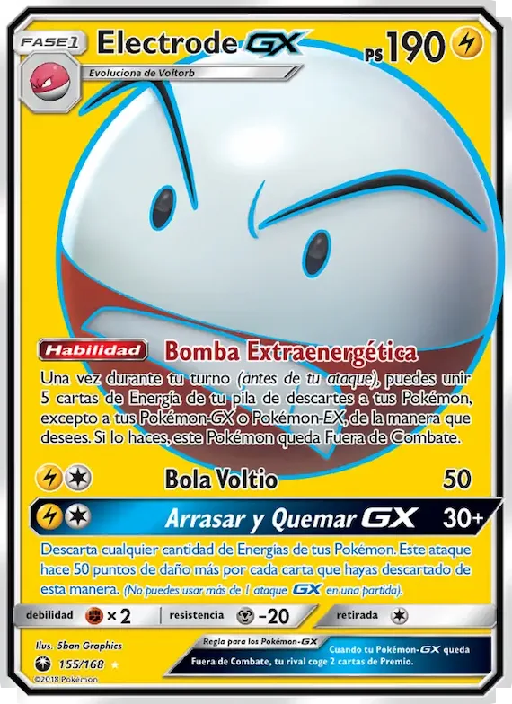 Electrode GX 155 – Tormenta Celestial