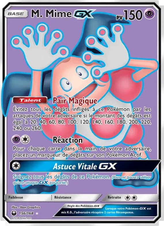 M. Mime GX 156 – Tempête Céleste