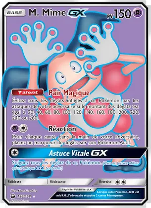 M. Mime GX n° 156 – Tempête Céleste