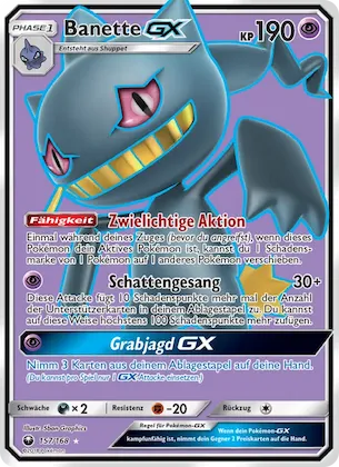 Banette GX Nr. 157 – Celestial Storm