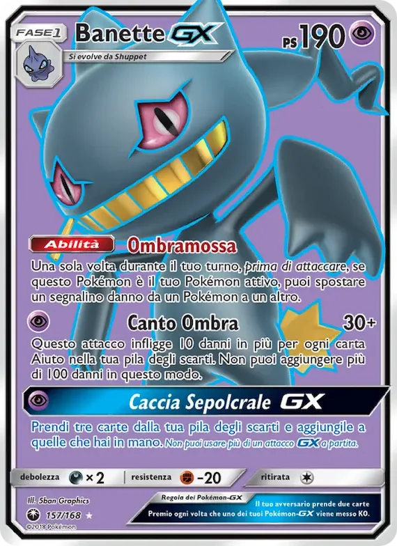 Banette GX 157 – Tempesta Astrale