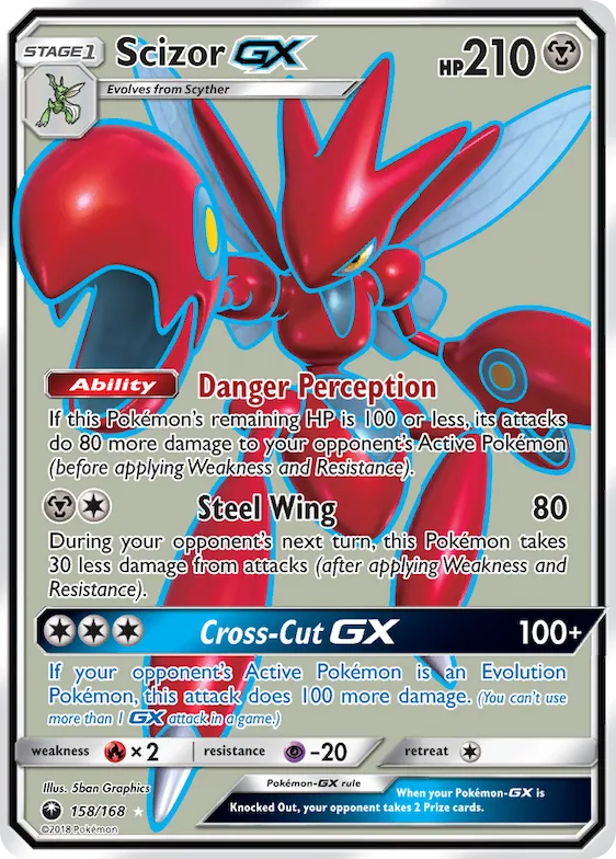 Scizor-GX #158 – Celestial Storm