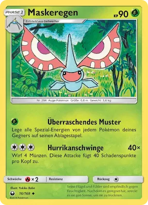 Maskeregen Nr. 16 – Celestial Storm