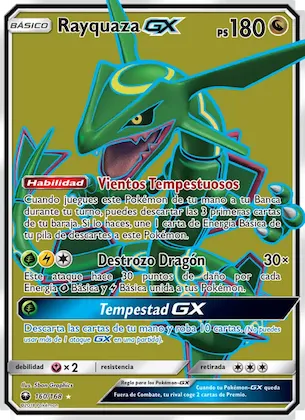 Rayquaza GX 160 – Tormenta Celestial