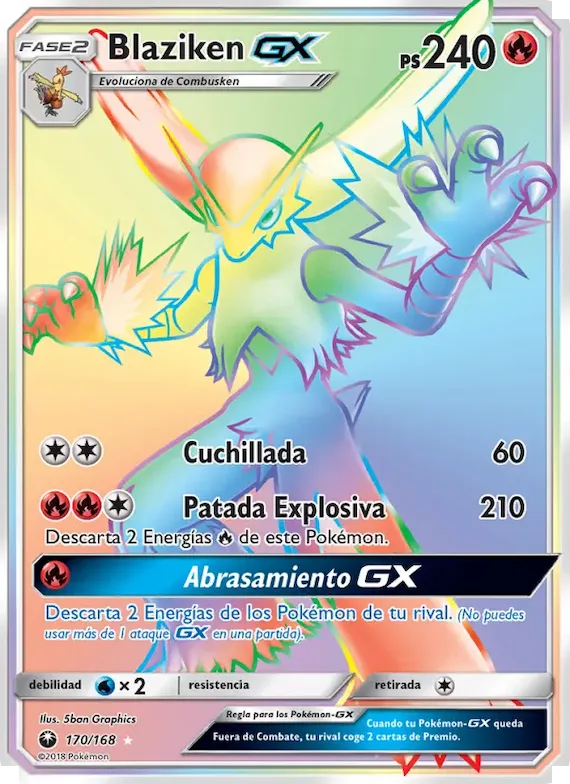 Blaziken GX 170 – Tormenta Celestial