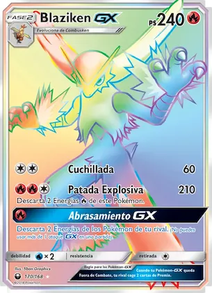Blaziken GX 170 – Tormenta Celestial