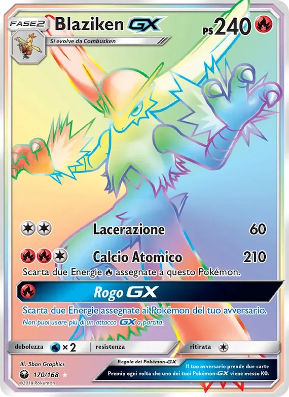 Blaziken GX 170 – Tempesta Astrale