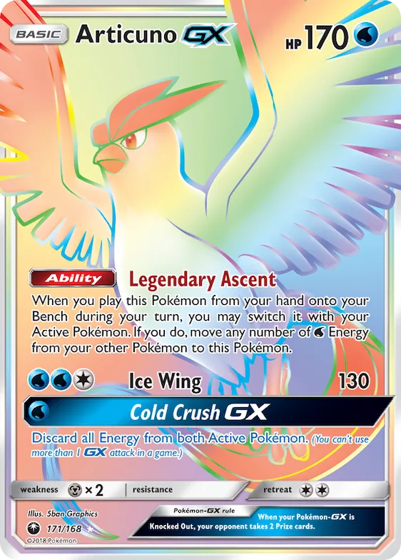 Articuno-GX #171 – Celestial Storm
