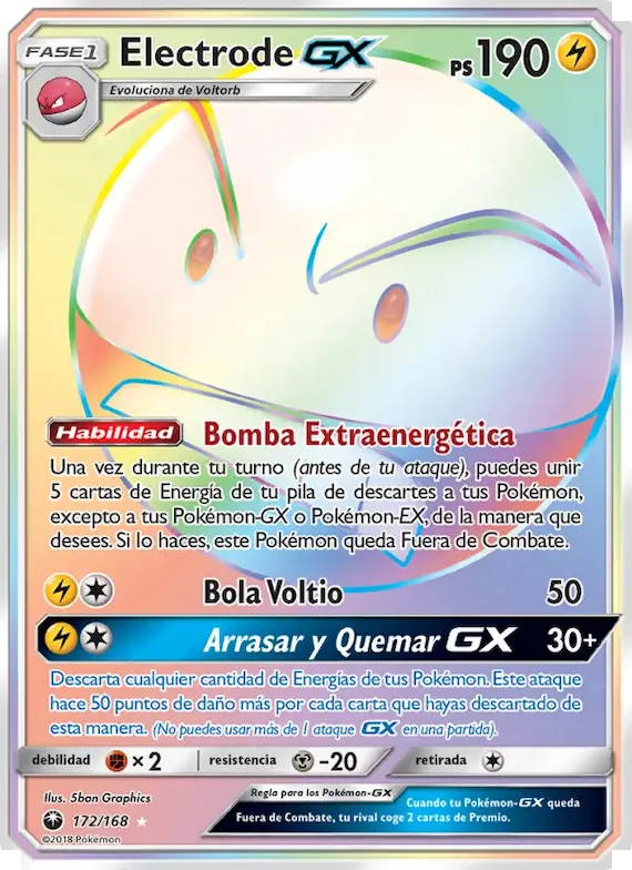 Electrode GX 172 – Tormenta Celestial