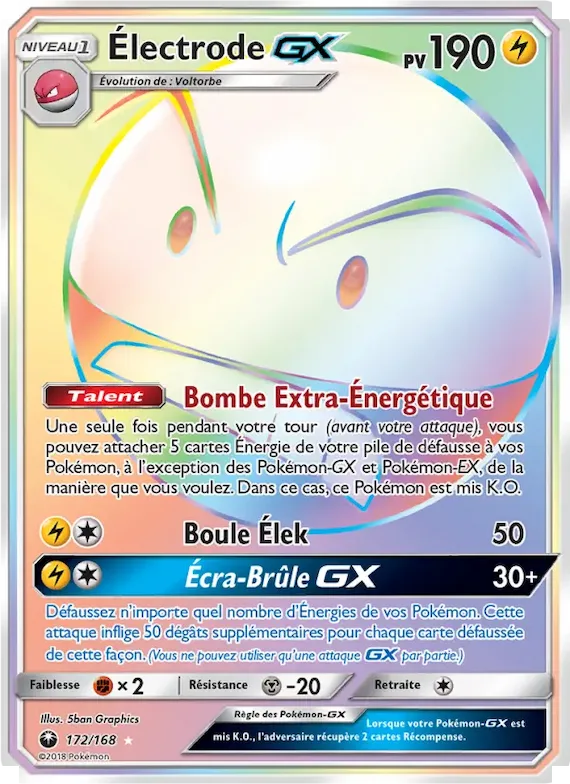 Électrode GX 172 – Tempête Céleste