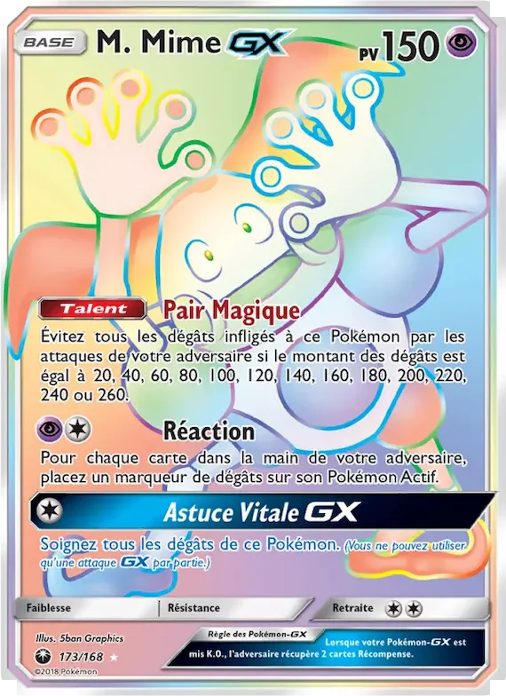 M. Mime GX 173 – Tempête Céleste