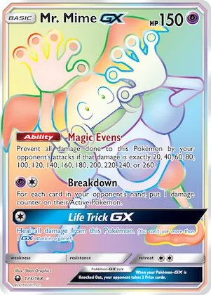 Mr. Mime-GX #173 – Celestial Storm