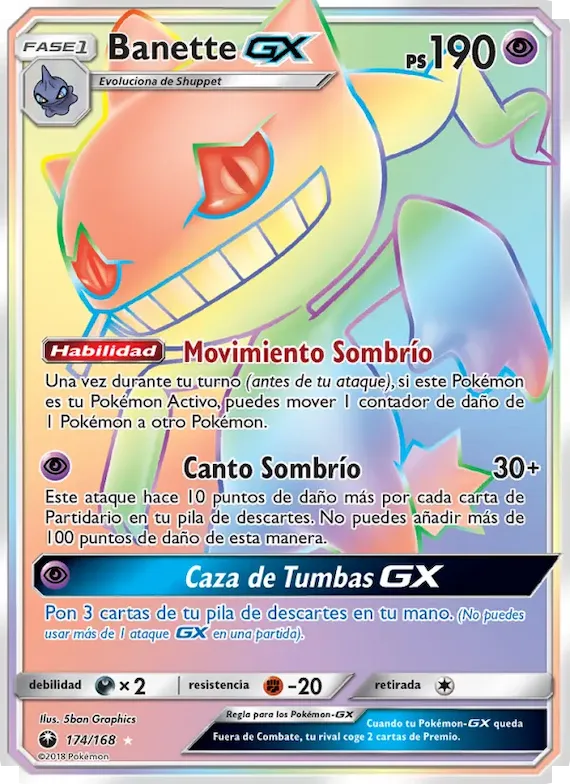 Banette GX 174 – Tormenta Celestial