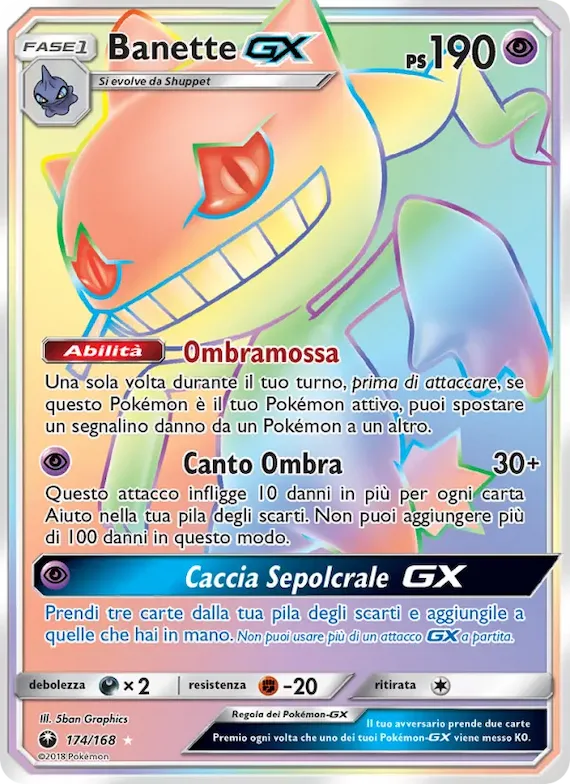Banette GX 174 – Tempesta Astrale