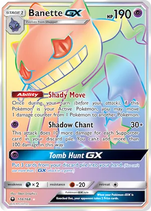 Banette-GX #174 – Celestial Storm