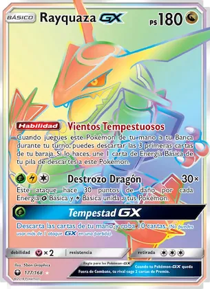 Rayquaza GX 177 – Tormenta Celestial