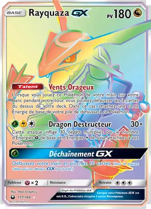 Rayquaza GX 177 – Tempête Céleste