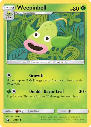 Weepinbell #2 – Celestial Storm