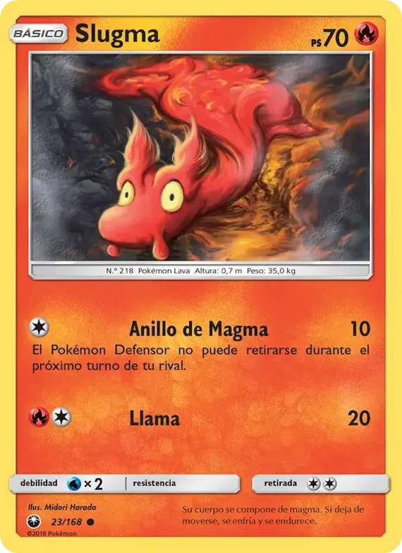 Slugma 23 – Tormenta Celestial