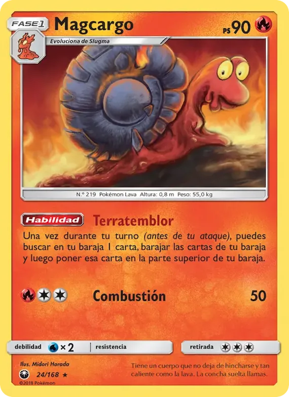 Magcargo 24 – Tormenta Celestial