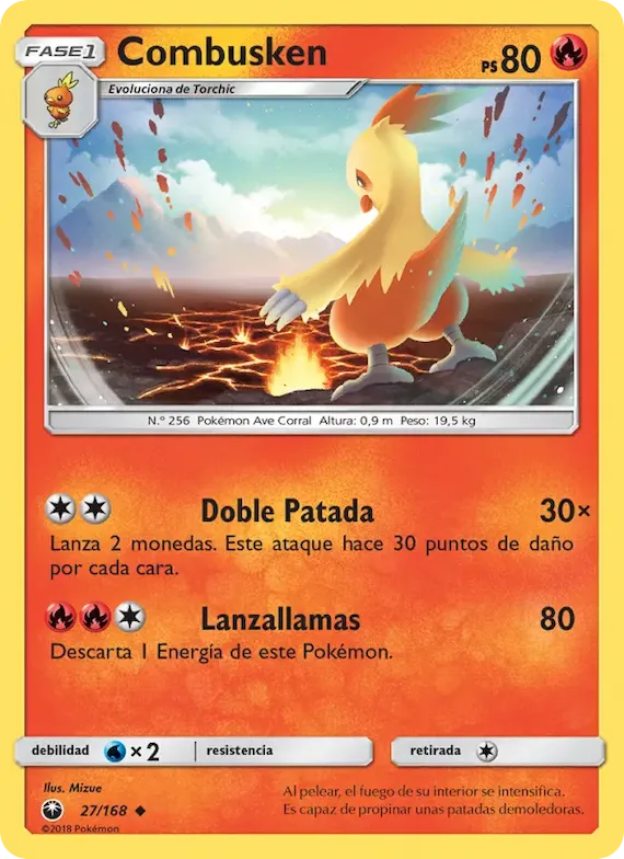 Combusken 27 – Tormenta Celestial