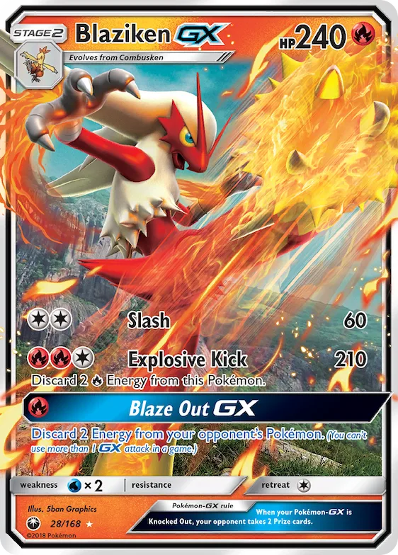 Blaziken-GX #28 – Celestial Storm