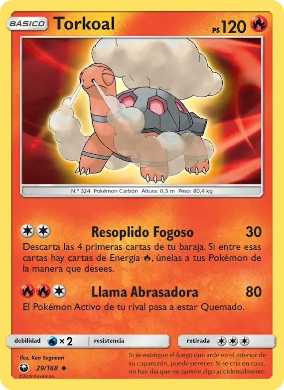 Torkoal 29 – Tormenta Celestial