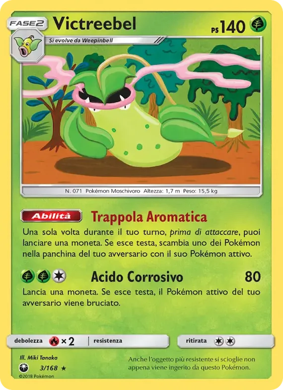Victreebel 3 – Tempesta Astrale