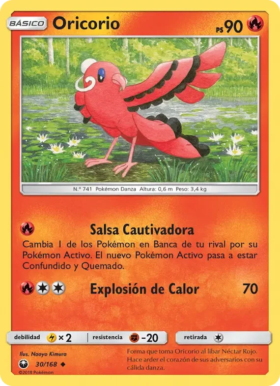 Oricorio 30 – Tormenta Celestial