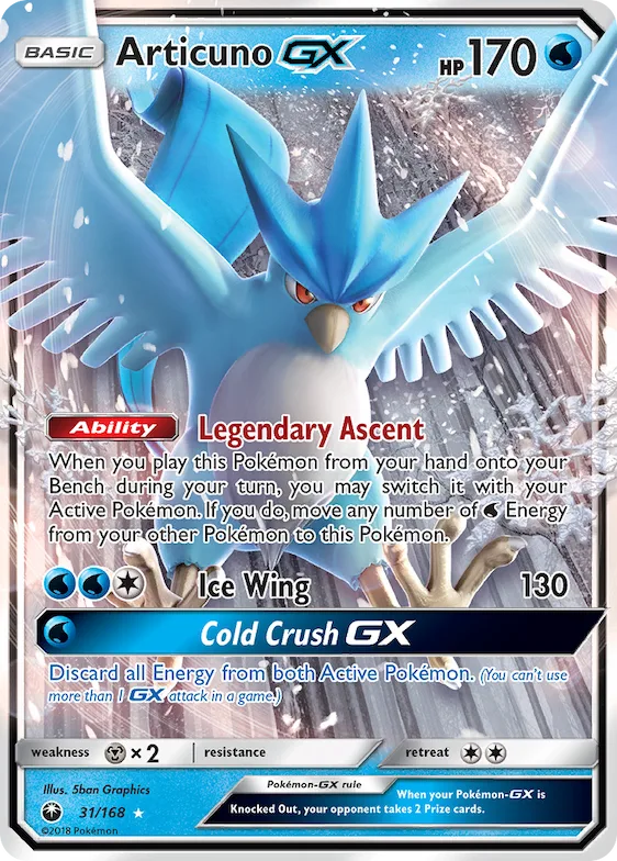 Articuno-GX #31 – Celestial Storm