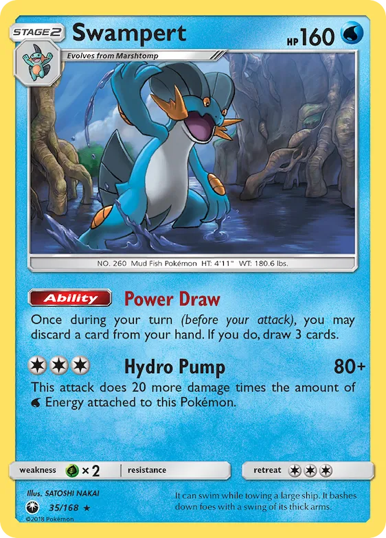 Swampert #35 – Celestial Storm