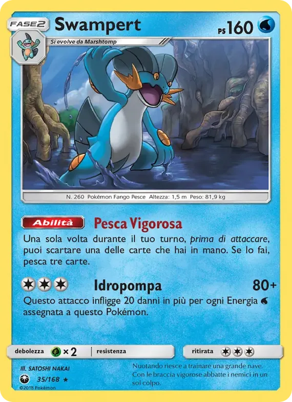 Swampert 35 – Tempesta Astrale