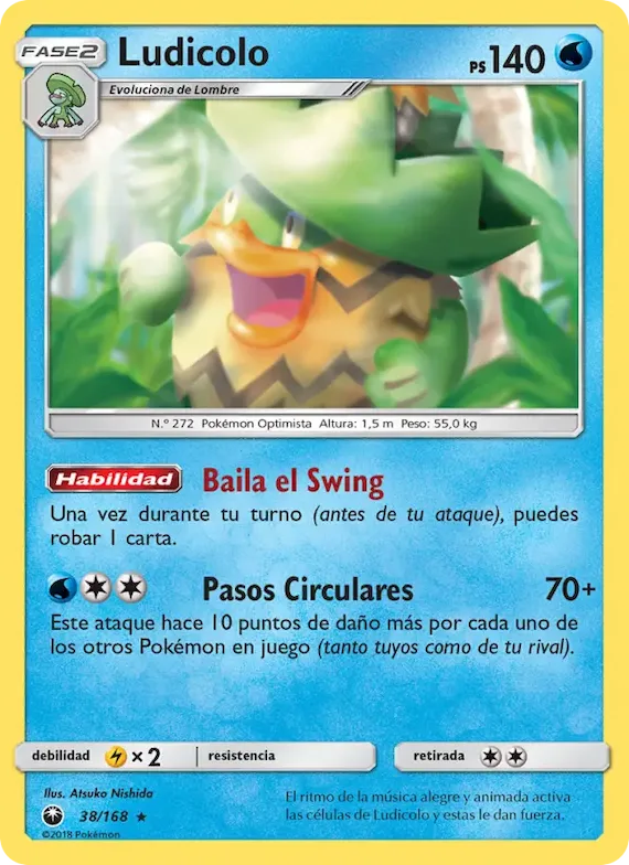 Ludicolo 38 – Tormenta Celestial