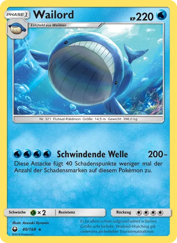 Wailord 40 – Sturm Am Firmament