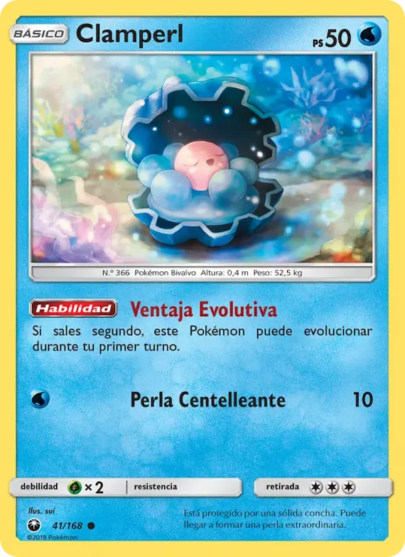 Clamperl 41 – Tormenta Celestial