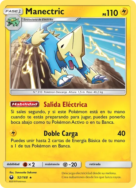 Manectric 52 – Tormenta Celestial