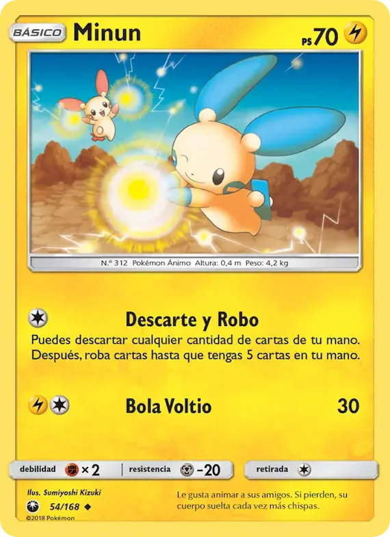 Minun 54 – Tormenta Celestial