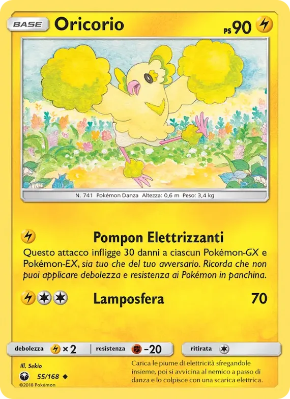 Oricorio 55 – Tempesta Astrale
