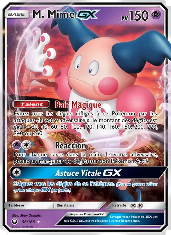 M. Mime GX 56 – Tempête Céleste