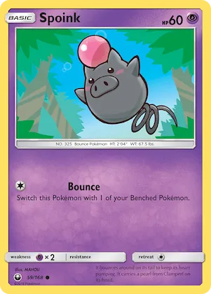 Spoink #59 – Celestial Storm