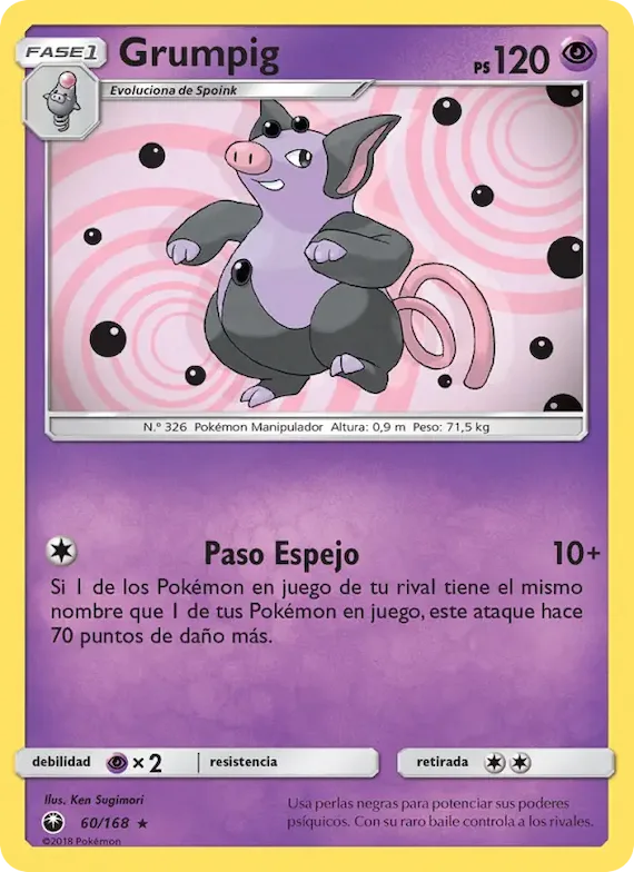 Grumpig 60 – Tormenta Celestial