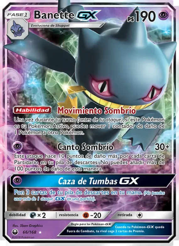 Banette GX 66 – Tormenta Celestial
