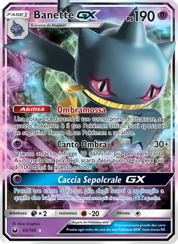 Banette GX 66 – Tempesta Astrale