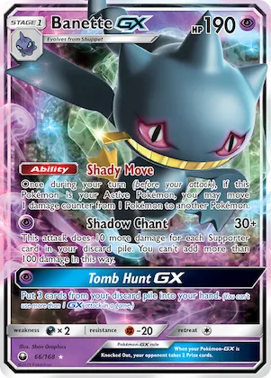 Banette-GX #66 – Celestial Storm