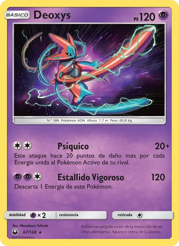 Deoxys 67 – Tormenta Celestial
