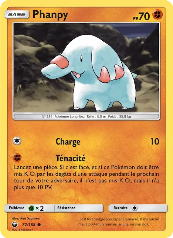 Phanpy 72 – Tempête Céleste