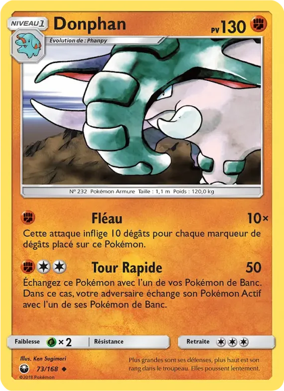 Donphan 73 – Tempête Céleste